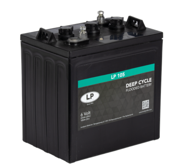 LP-105 6V/225Ah Blockbatterie Deep Cycle Hebebühne vgl. Trojan T105